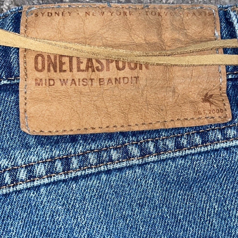SOLD! ONE TEASPOON Mid Waist Bandit Shorts 25W 22964 NWT - Picture 10 of 12